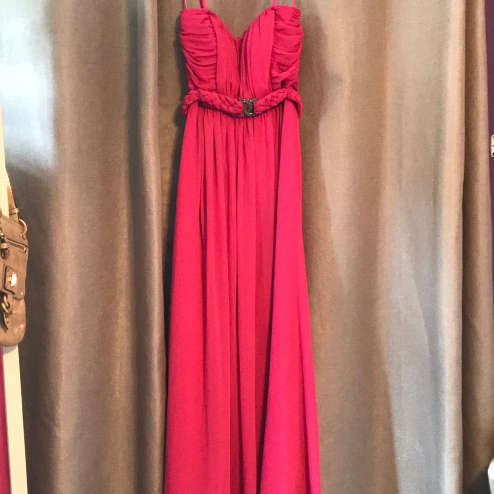 Pink gown!